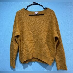 Caslon Golden V-Neck Sweater